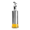 Ver imagem 4 de Porta Azeite Vinagre Galheteiro Em Vidro Aço Inox com Dosador