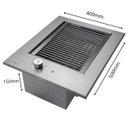 Ver imagem 5 de Churrasqueira Grill Elétrica Cooktop Diamond Fine 220v Titan