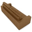 Ver mais imagens de Sofá Retrátil 3 Lugares 244cm 2 Módulos Nero com USB Couro Caramelo G52 - Gran Belo