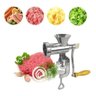 Moedor de Carne Embutidos Alimentos Máquina Manual Moer - 5