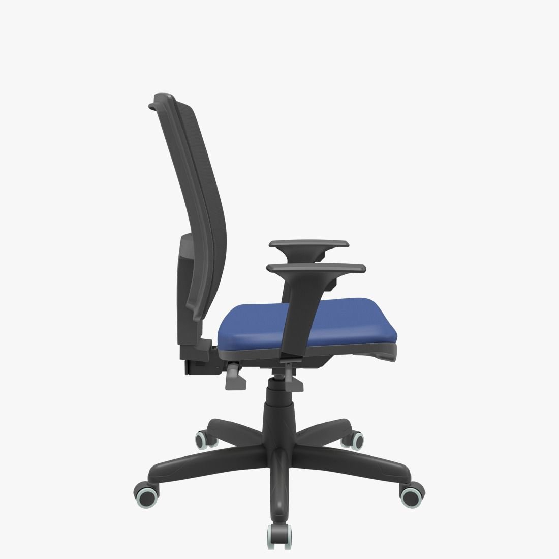 Cadeira Brizza Diretor com Back System PLAXMETAL Brizza Presidente Azul - 2