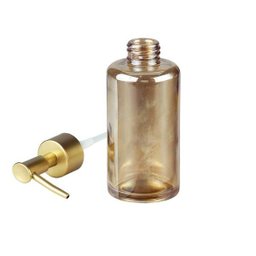 Conjunto De Porta Sabonete Líquido e Difusor Em Vidro Âmbar - 5