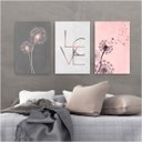 Ver imagem 1 de Quadro Decorativo Quarto Casal Amor, Love