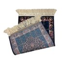 Ver imagem 4 de Tapete Persa Iraniano Azul Ideal para Hall de Entrada e Quarto 0,50x0,85cm