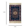 Tapete Persa Iraniano Azul Ideal para Hall de Entrada e Quarto 0,50x0,85cm - 2