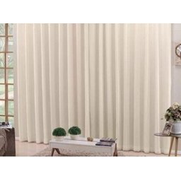 Cortina Blackout com Voal 9,00 x 2,70 Palha - 2