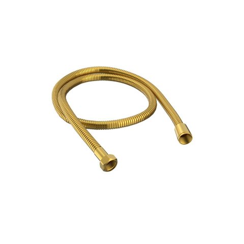 Ligação Flexível para Ducha Dn15x120cm - Dourado Escovado