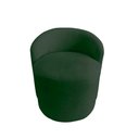 Ver imagem 4 de Kit 2 Poltronas Decorativa Yara Orgânica Veludo Verde