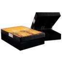 Ver imagem 1 de Cama Box Baú Queen: Colchão Anatômico Anjos D28 / AG65 Pantanal + Base CRC Suede Black(158x198)