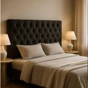 Ver imagem 2 de Cabeceira Cama Box Casal Queen Size 160cm Valentina Estofada Preto