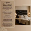 Ver imagem 4 de Cabeceira Cama Box Casal Queen Size 160cm Valentina Estofada Preto