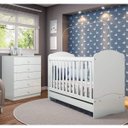 Ver imagem 1 de Quarto de Bebê Completo com Berço Mini Cama e Cômoda Faz de Conta Espresso Móveis