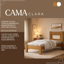 Ver imagem 5 de Cama de Solteiro Nature Clara de Mdf para Quarto Estilo Moderno Designer Rattan