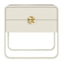 Ver imagem 6 de Mesa Cabeceira 2GAV Luna - Off White - 28062
