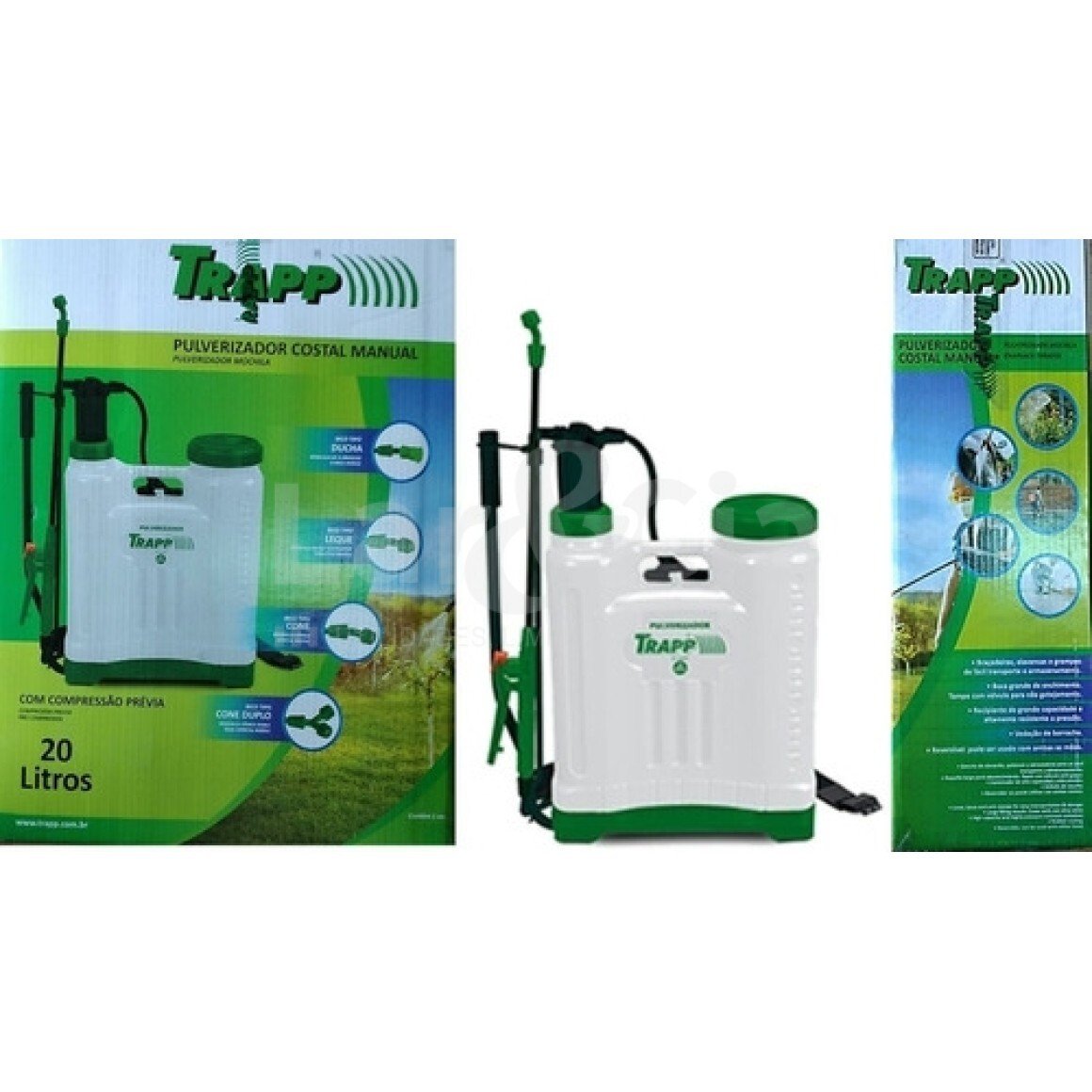 Trapp Pulverizador Costal Modelo SX-LK20C 20 LITROS | MadeiraMadeira