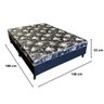 Cama Box Casal Conjugado Ortopédico Pérola Negra 138x188x53 - 3