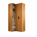 Ver imagem 3 de Guarda-roupa de Canto Reto 3 Portas 1 Reflecta Altezza