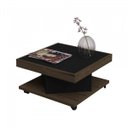 Ver imagem 5 de Sala de Estar Completa com Rack, Painel e Mesa de Centro Requinte Espresso Móveis