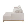 Sofá Cronos 03 Metros Chaise Lado Direito Meu Sofá Online - 4