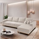 Ver imagem 1 de Sofá Cronos 03 Metros Chaise Lado Direito Meu Sofá Online