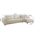 Ver imagem 6 de Sofá Cronos 03 Metros Chaise Lado Direito Meu Sofá Online