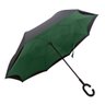 Guarda Chuva Sombrinha Invertido Abre Fecha Ao Contrário Verde - 1