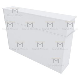 BALCÃO CAIXA DUPLO PARA ATENDIMENTO M316.B MUNDI MOVEIS - 3