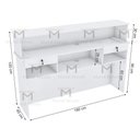 Ver imagem 2 de BALCÃO CAIXA DUPLO PARA ATENDIMENTO M316.B MUNDI MOVEIS