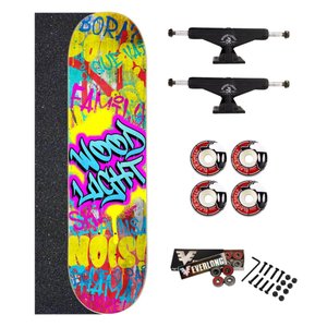 Skate Amador Wood Light Street Art Responsa