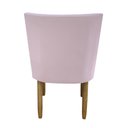 Ver imagem 4 de Kit 04 Cadeiras Para Sala De Jantar Tóquio Pés palito Suede Rosa Bebê - D'Classe Decor