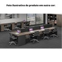 Ver imagem 2 de Gaveteiro Aéreo 2 Gavetas com Chave Pe40 em MDP Cor Nogueira Casablanca