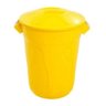 Cesto Plástico 40l Com Tampa (cr40):Verde - 6