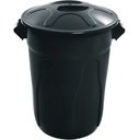 Ver imagem 1 de Cesto Plástico 40l Com Tampa (cr40):Verde