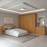 Quarto Completo Casal Aconchego 7 Portas 11 Gavetas Cinamomo - Panorama Móveis - 1