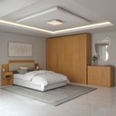 Ver imagem 1 de Quarto Completo Casal Aconchego 7 Portas 11 Gavetas Cinamomo - Panorama Móveis