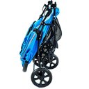 Ver imagem 4 de Carrinho de Bebê Passeio Galzerano Romano de 0 Meses até 15kg preto e Azul