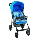 Ver imagem 2 de Carrinho de Bebê Passeio Galzerano Romano de 0 Meses até 15kg preto e Azul