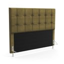 Ver imagem 1 de Cabeceira Soraya 160 para Cama Queen Z-006 Sued Capuccino Aradecor