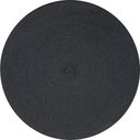 Ver imagem 1 de Lugar Americano Redondo 38 Cm Preto
