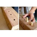 Ver imagem 2 de Cavilha de Madeira para Móveis 06x50 10 Pacotes com 100 Cavilhas