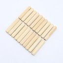 Ver imagem 1 de Cavilha de Madeira para Móveis 06x50 10 Pacotes com 100 Cavilhas