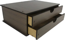 Ver imagem 1 de Suporte Monitor De Computador Com Gaveta Mdf Marrom Make Laser SPM