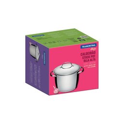 Caldeirão Tramontina Allegra em Aço Inox com Fundo Triplo 22 Cm 5,5 L Tramontina - 7