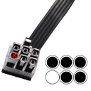 Ver imagem 2 de Cabo de Reposição 5 Pin para Sata Compatível Fonte Modular Mymax