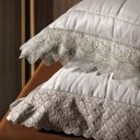 Ver imagem 3 de Porta Travesseiro Altenburg Bordados em Cetim 300 Fios Barnot 50cm x 70cm