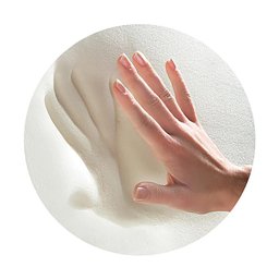 Travesseiro Nasa Nap Perfil Baixo 10cm Capa Algodão - 5