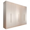 Guarda-roupa Casal Madalena 6 Portas 4 Gavetas 100% Mdf - Panorama Móveis - 2