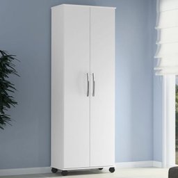 Armário Multiuso Napoles Lavanderia Branco 2 Portasmo - 1
