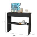 Ver imagem 3 de Aparador Max 90 Preto Fosco 1 Gavetamo Sala