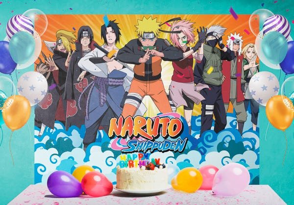 Apliques Naruto  Festa naruto decoração, Festa infantil naruto, Festa  naruto